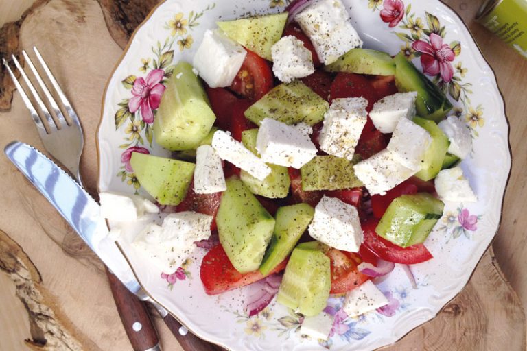 Griekse salade | www.deedylicious.nl