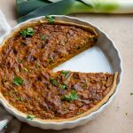 Prei pompoen quiche met een punt eruit | www.deedylicious.nl