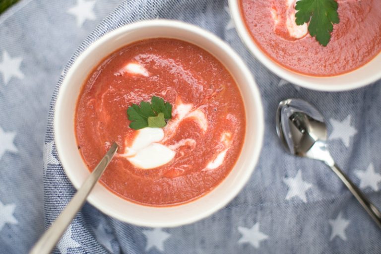 Soep met biet en avocado | www.deedylicious.nl