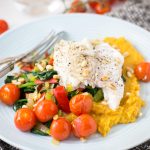 Pompoen-venkelpuree met kabeljauw | www.deedylicious.nl
